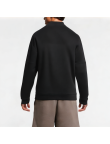 Side Snap Textured Casual Sweatshirt