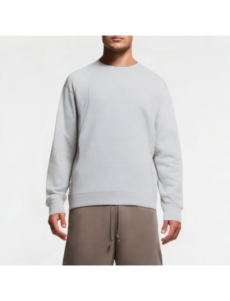 Fake Two-Piece Pullover Men's Sweatshirt Fake Two-Piece Pullover Men's Sweatshirt