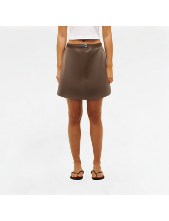 Fashionable And Versatile Pu Leather Skirt Fashionable And Versatile Pu Leather Skirt