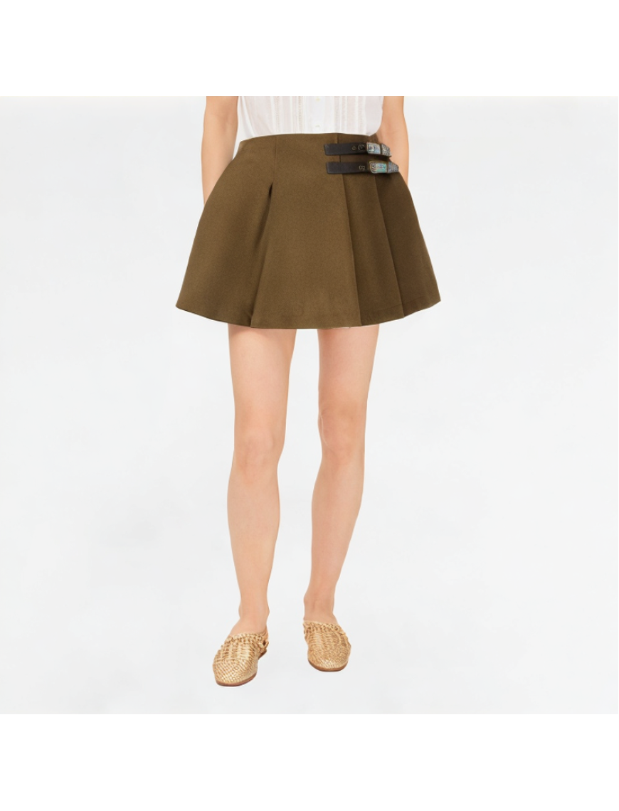 Temperamental And Fashionable A-Line Short Skirt