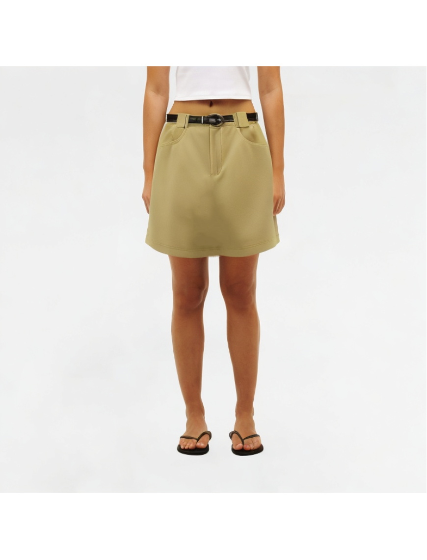 High-Waisted Slimming Hip Skirt