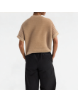 Fashion Hollow Round Neck Short Sleeve