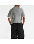 Spliced Contrasting Casual Short Sleeves