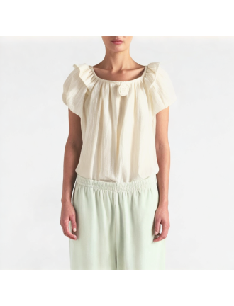 Puff Sleeve Loose Short Sleeve Puff Sleeve Loose Short Sleeve