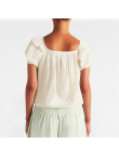 Puff Sleeve Loose Short Sleeve